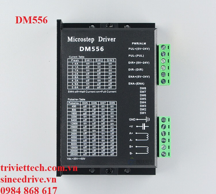 Driver điều khiển động cơ bước DM556